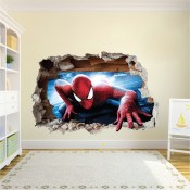 SPIDERMAN-IN-BROKE-WALL-AYTOKOLLITO-TOIXOY